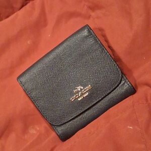 Coach Black Leather Wallet